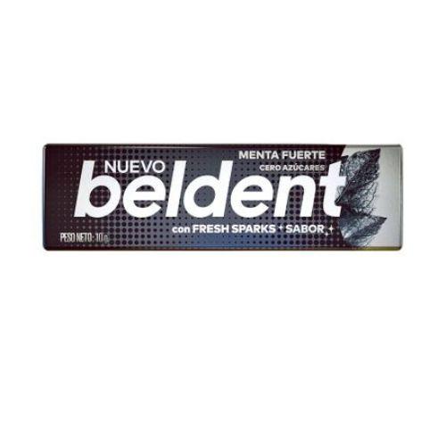 Chicle BELDENT Sabor Menta Fuerte (20U)